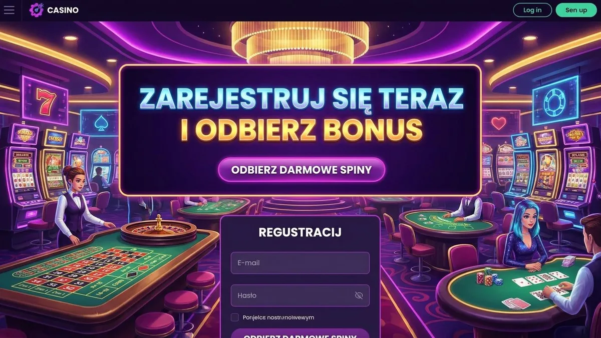 Rejestracja z bonusem